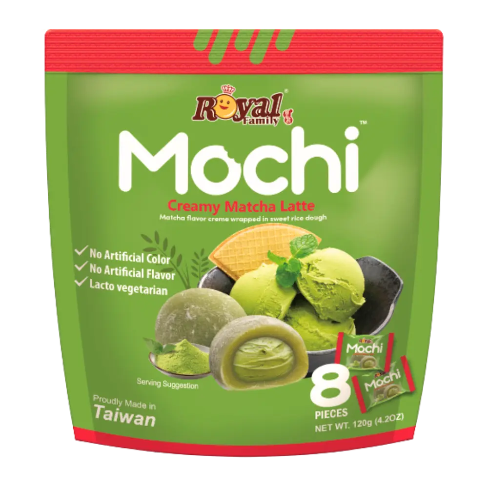 Royal Family Matcha Latte Mochi