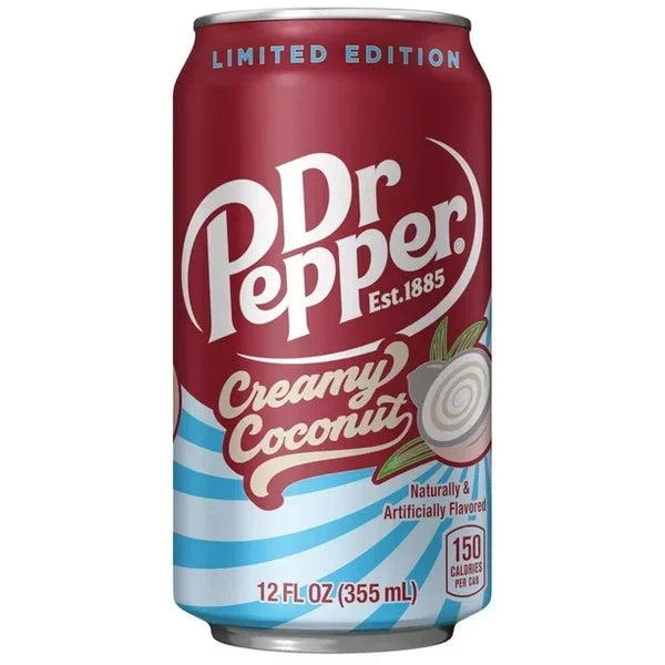 Dr Pepper Creamy Coconut USA 355ml (Case of 12)