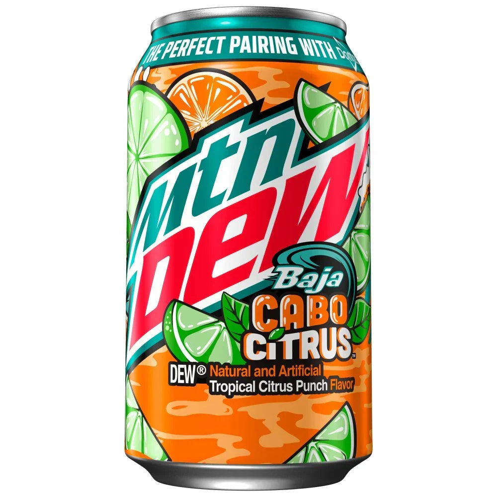 Mtn Dew Cabo Citrus 355ml (Case of 12)