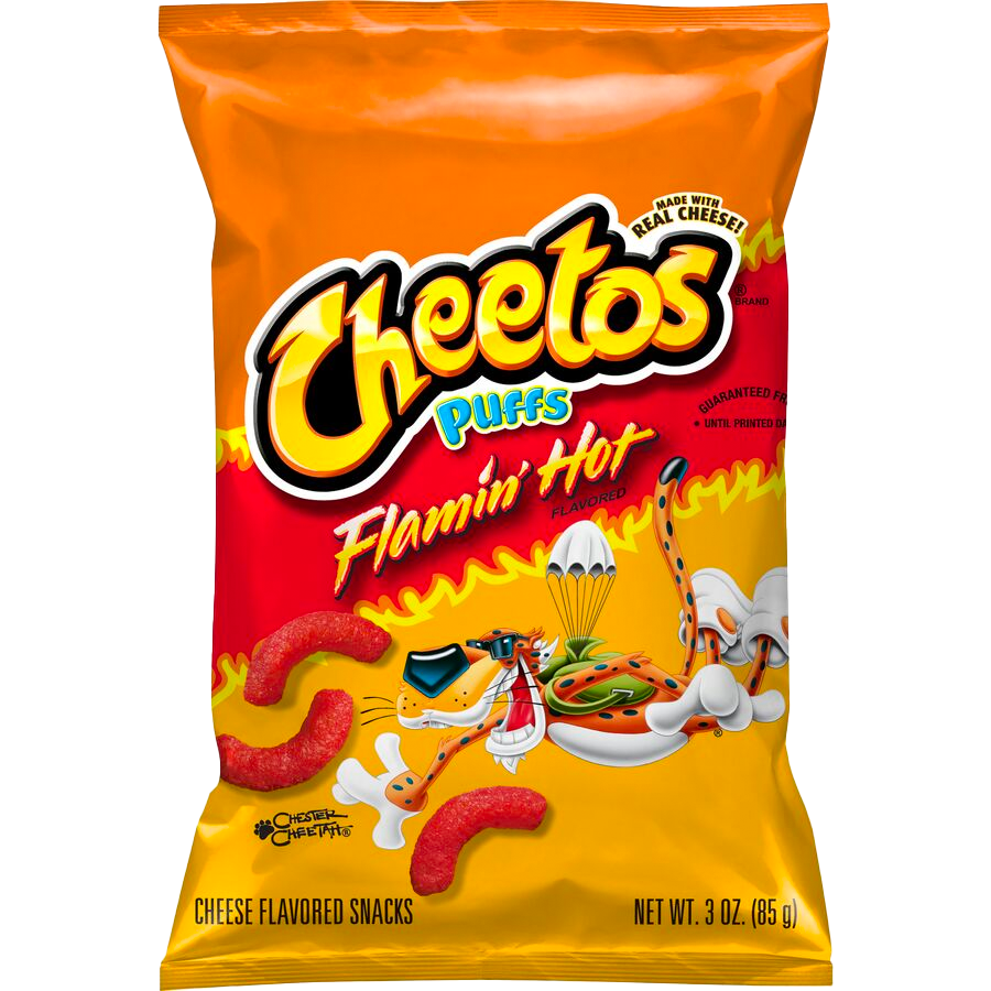 Cheetos Flamin Hot Puffs USA
