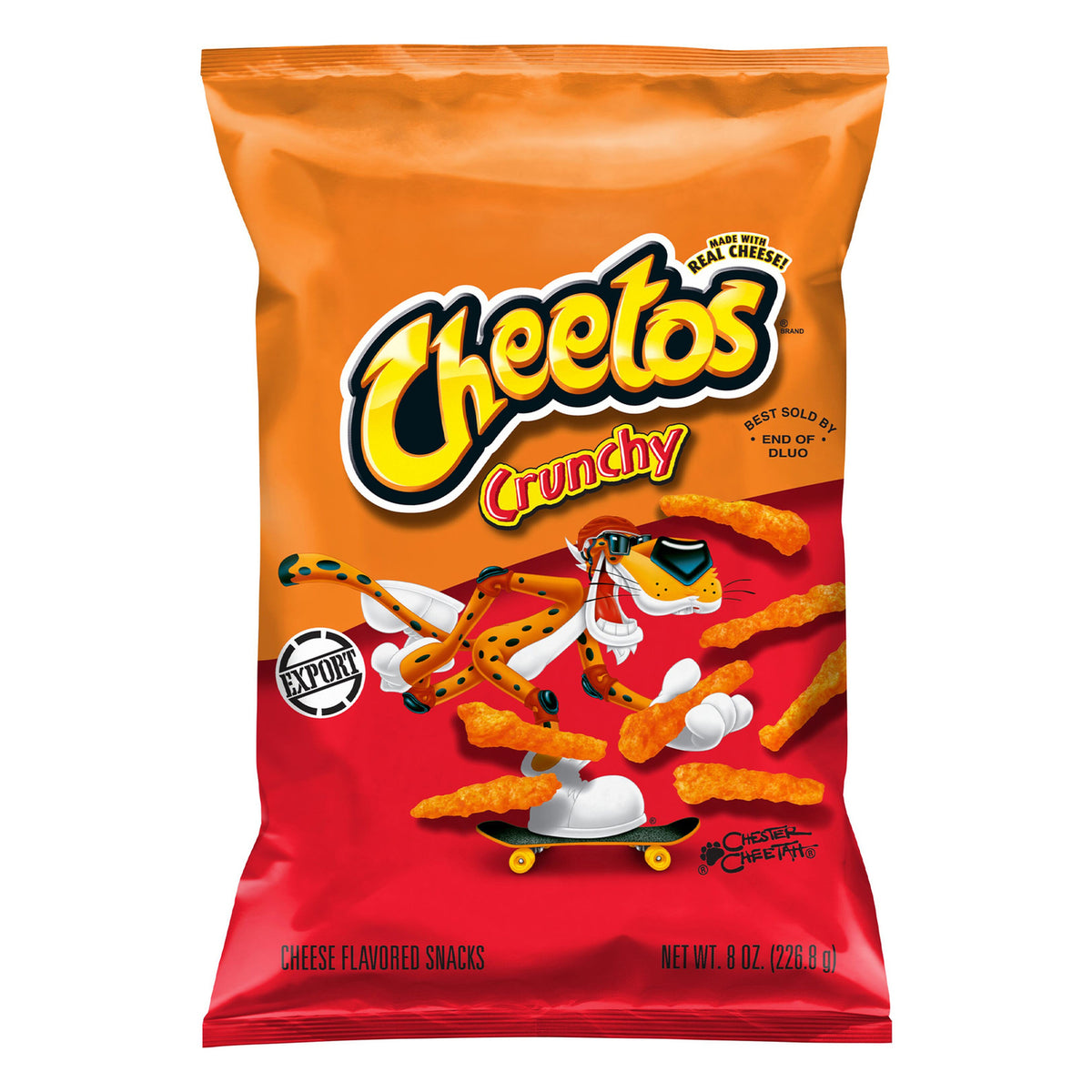 Cheetos Crunchy cheese snacks USA 8oz bag