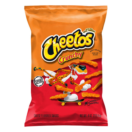 Cheetos Crunchy cheese snacks USA 8oz bag