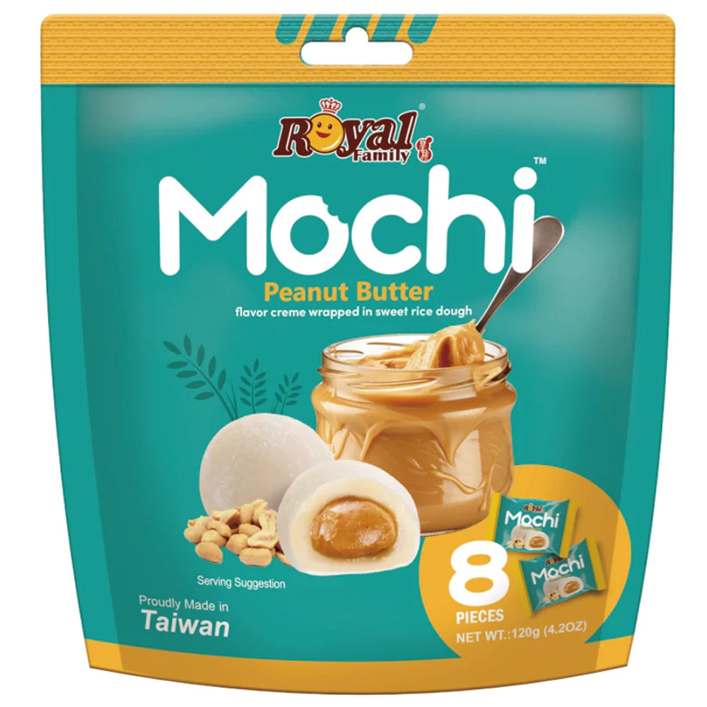 Royal Family Peanut Butter Mochi