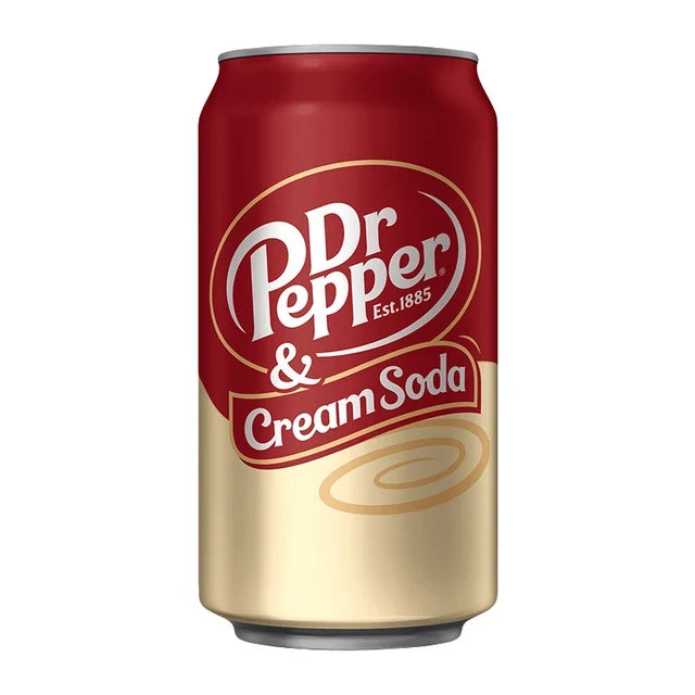 Dr Pepper Cream Soda USA 355ml (Case of 12)