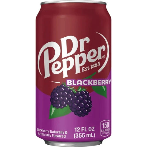 Dr Pepper Blackberry USA 355ml (Case of 12)