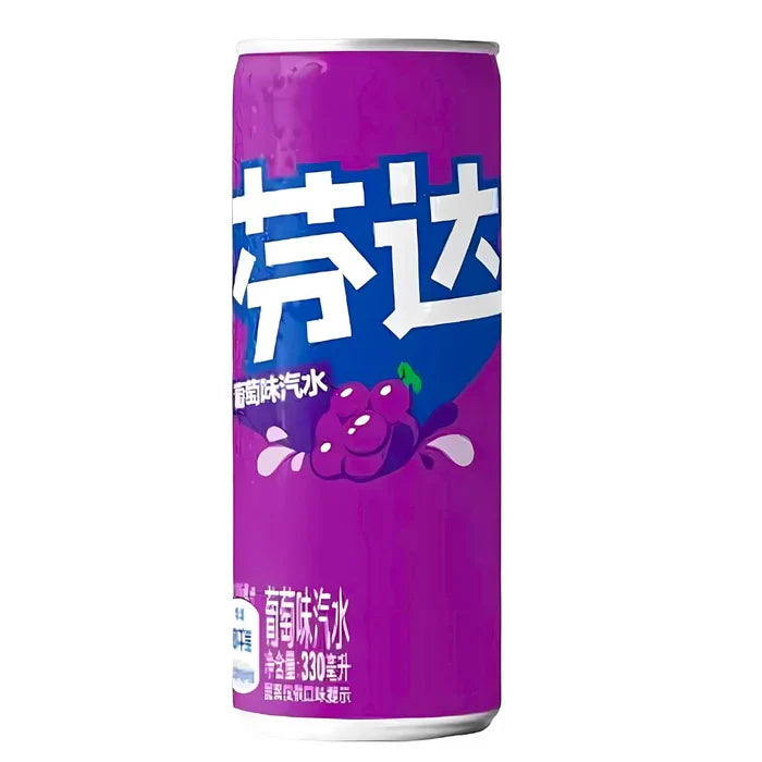 Fanta China Grape Can 330ml (Case of 12)