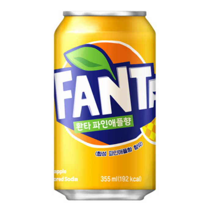 Fanta Pineapple Korean 355ml can