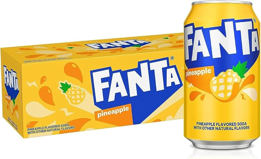 Fanta Pineapple USA 355ml can