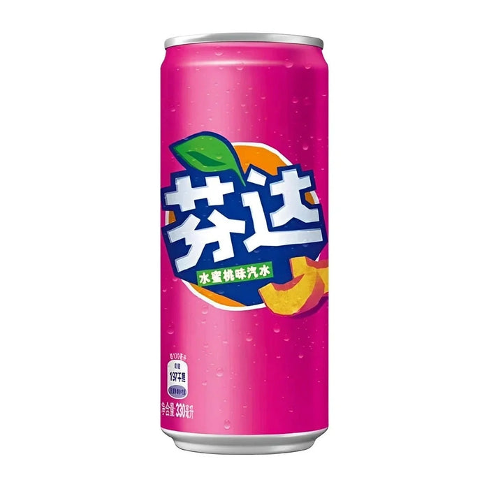 Fanta China Peach Can 330ml (Case of 12)