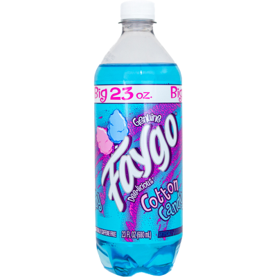 Faygo Cotton Candy 680ml soda bottle