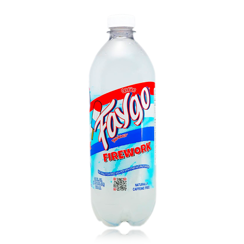 Faygo Firework ice pop flavoured 680ml soda bottle