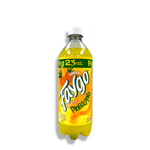 Faygo Pineapple 680ml soda bottle