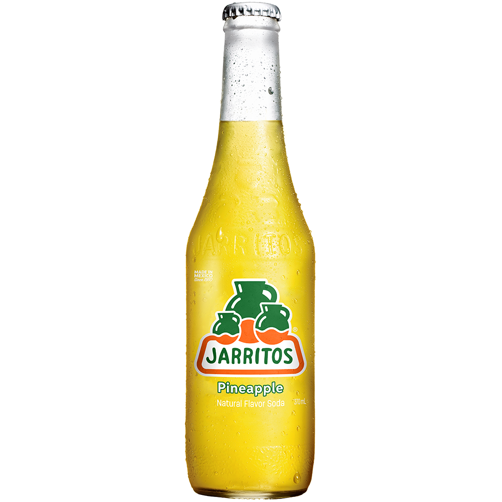 Jarritos Pineapple 370ml glass bottle