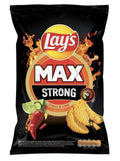 Lay's Max Strong Chilli and Lime crisp bag