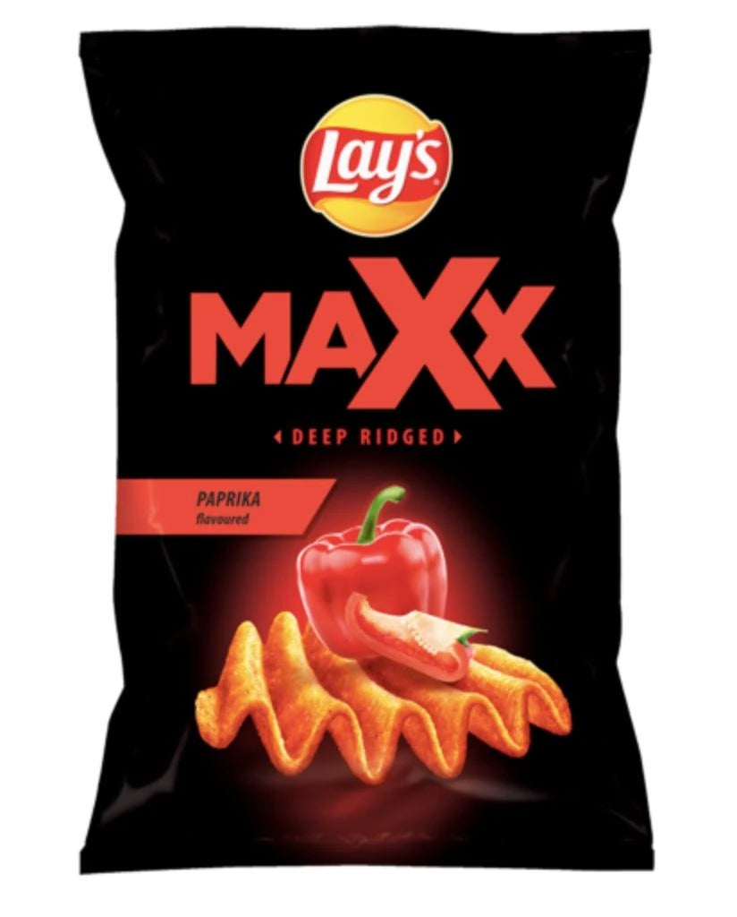 Lay's Maxx Paprika crisp bag