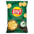 Lay’s Sour Cream and Dill 125g crisp bag
