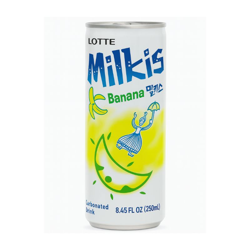 Lotte Milkis Banana 250ml can