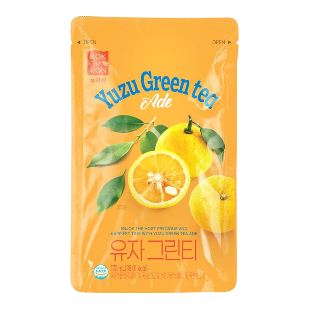 Nokchawon Yuzu Green Tea 170ml pouch