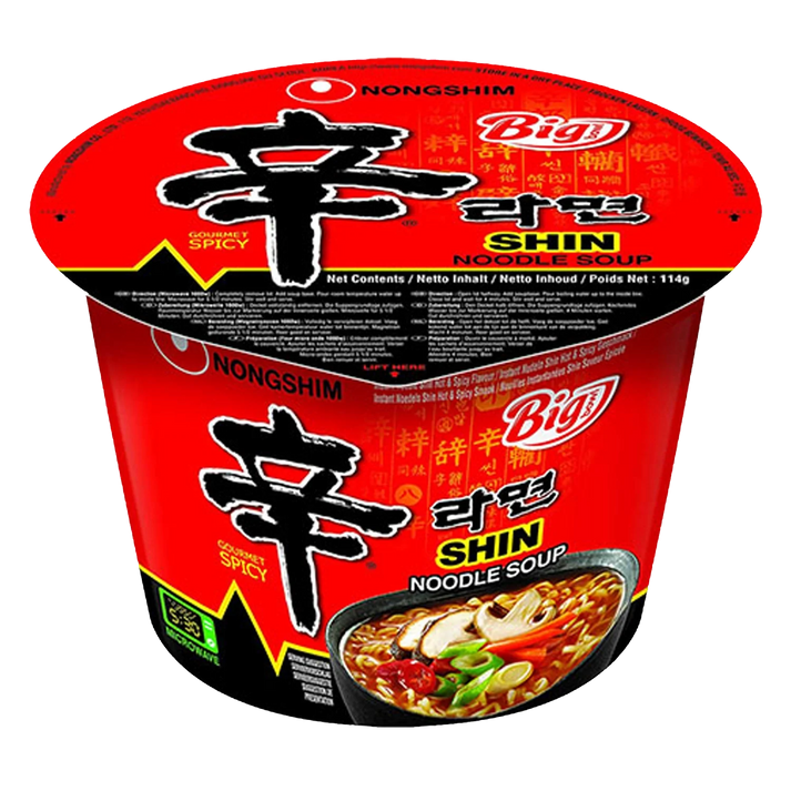 Nongshim Shin Ramyun 114g bowl