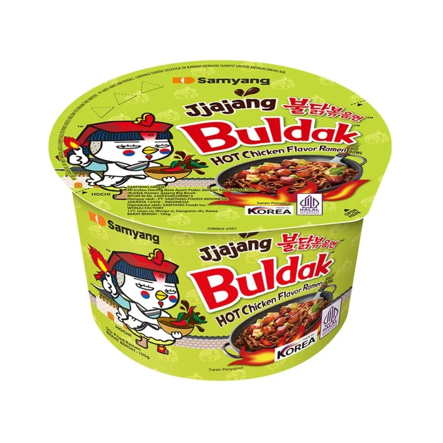Samyang Buldak Jjajang Bowls 105g (Case of 16)