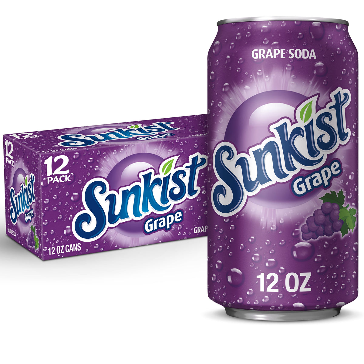 Sunkist Grape USA 12 pack of 355ml cans