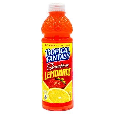 Tropical Fantasy Strawberry Lemonade 591ml bottle